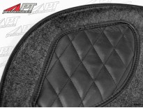 Carpet set deluxe Velours black Berlina standing pedals