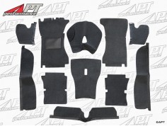 Carpet set anthracite Deluxe velours GT Bertone 1970 - 73