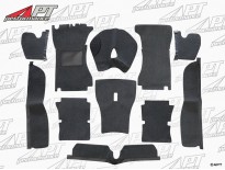 Carpet set anthracite Deluxe velours GT Bertone 1970 - 73
