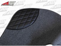 Carpet set anthracite Deluxe velours GT Bertone 1970 - 73