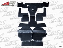 Carpet set anthracite 101 Giulietta / Giulia Sprint Speciale