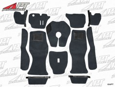 Carpet set deluxe anthracite 1750 GTV Bertone 1. Series