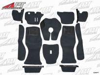 Carpet set deluxe anthracite 1750 GTV Bertone 1. Series