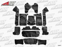 Carpet set black complete Spider Serie 4 1990 - 1993