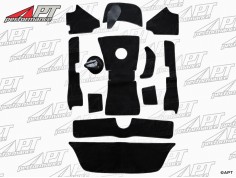 Carpet set black Velours Deluxe 2000 Touring Spider