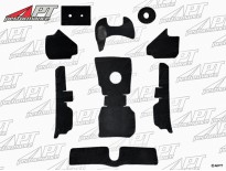 Carpet set black Velours Deluxe 2600 Touring Spider