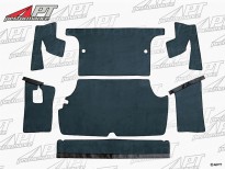 Boot carpet set anthracite Deluxe Giulia Super / Nuova