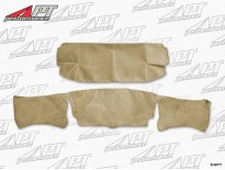 Rear wall carpet set tan Spider Serie 4 1990 - 1993