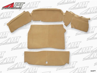 Boot carpet set beige Spider Serie 4 1990 - 1993