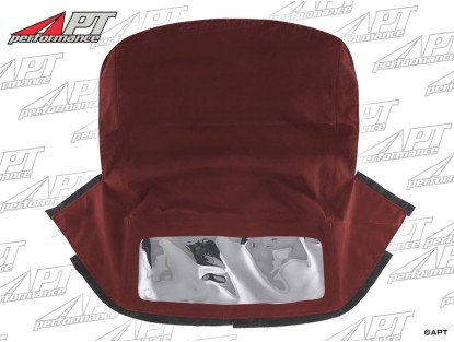 Soft top Alfa Spider 1966 - 70 (Sonnenland) bordeaux red
