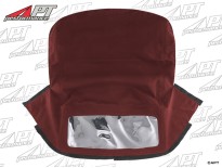 Soft top Alfa Spider 1966 - 70 (Sonnenland) bordeaux red
