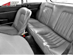 Rear seat cover scay grey 1600 GT 1. series 2