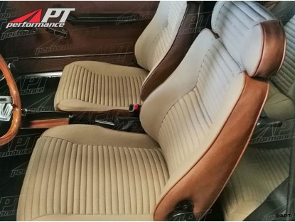 Seat cover 2000 GTV Bertone scay brown / cloth tan