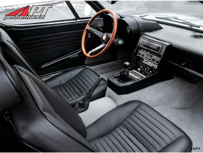 Seat covers leather Montreal black