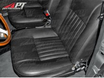 Complete seat covers 1750 Berlina 68-70 scay black