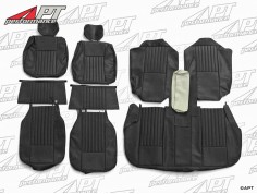 Complete seat covers 1750 Berlina 70-72 scay black