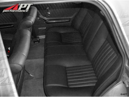 Complete seat covers 1750 Berlina 70-72 scay black