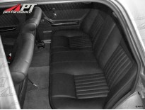 Complete seat covers 1750 Berlina 70-72 scay black