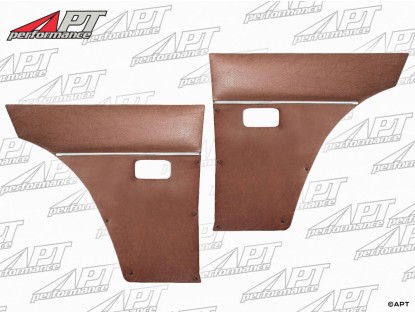 Side trim panel set (2) brown 1300 - 1750 GT / GTV  1.S