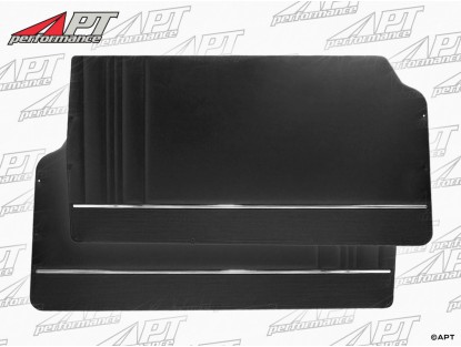 Door panel set (2) black 1750 GTV 2nd series