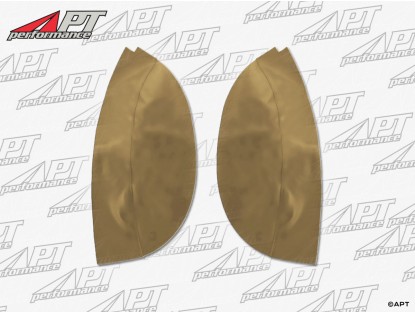 Set (2) rear wheel house covers tan GT Bertone