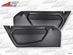 Set (2) door panels black Montreal