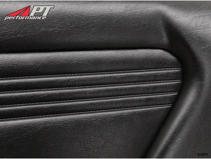 Set (2) door panels black Montreal