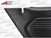 Set (2) door panels black Montreal