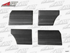 Set (4) door panels black Giulia 62-73
