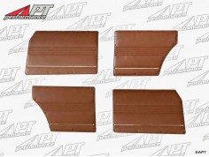 Set (4) door panels brown Giulia 62-73