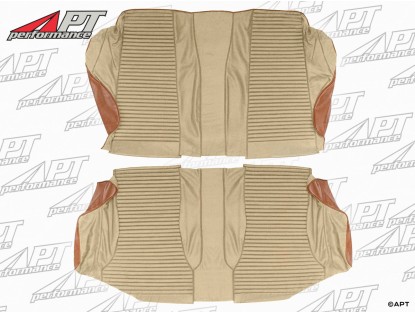 Rear seat cover 2000 GTV Bertone scay brown / cloth tan