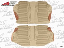 Rear seat cover 2000 GTV Bertone scay brown / cloth tan