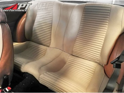 Rear seat cover 2000 GTV Bertone scay brown / cloth tan