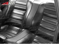 Complete seat cover 1750 GTV Bertone MK 2 scay black