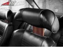 Complete seat cover 1750 GTV Bertone MK 2 scay black