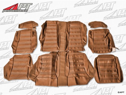 Complete seat cover 1750 GTV Bertone MK 2 scay brown