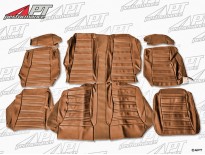 Complete seat cover 1750 GTV Bertone MK 2 scay brown