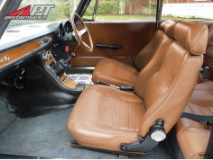 Complete seat cover 1750 GTV Bertone MK 2 scay brown 2