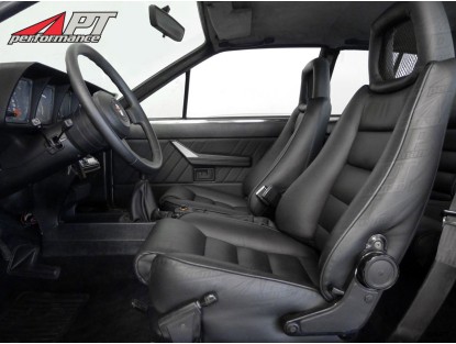 Front seat cover Alfetta GTV6 scay black