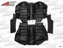 Rear seat cover Alfetta GTV6 scay black