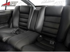 Rear seat cover Alfetta GTV6 scay black 2