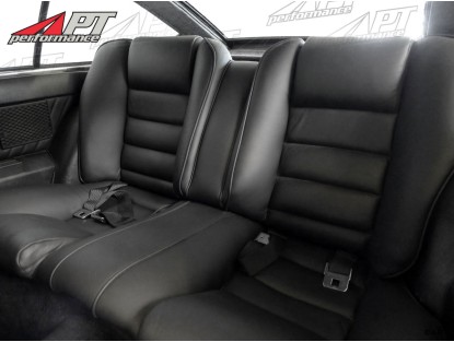 Rear seat cover Alfetta GTV6 scay black