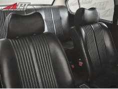 Rear seat cover Alfetta Sedan 1.S. scay black 2