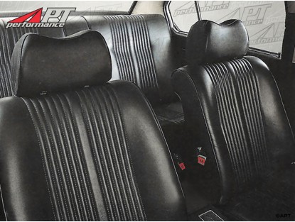 Rear seat cover Alfetta Sedan 1.S. scay black