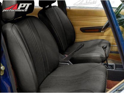Front seat cover Alfetta Sedan 2.S. scay black