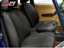 Front seat cover Alfetta Sedan 2.S. scay black