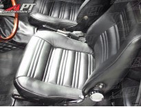 Seat adjuster chrome cap 1750 - 2000 GTV Bertone