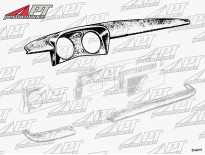 Dashboard cover orig. Spider 1966 - 68 (straight bolts)