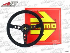 MOMO Prototipo dished black spokes suede 350mm 2