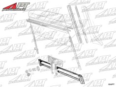 Window mechanism bracket set (2) 2000 Touring Spider 2